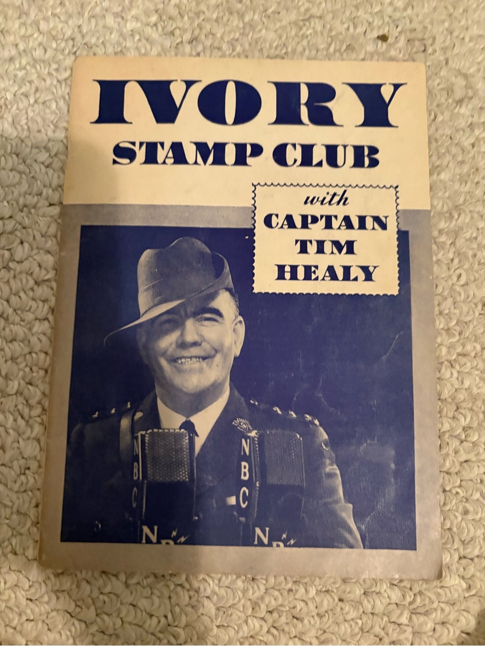 Ivory Stamp Club with Captain Tim Healy - Blue Cover